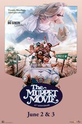 The Muppet Movie 45th Anniversary Poster